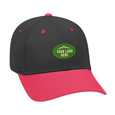 OTTO CAP  Structured Firm Front Panel Low-Fitting Cap