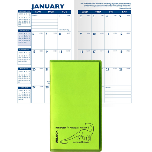 Custom Translucent Monthly Pocket Planner 2023