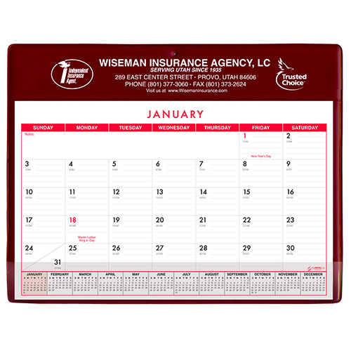 Super Economy Calendar Pad