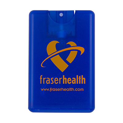 20 ml. Credit Card Shape Hand Sanitizer