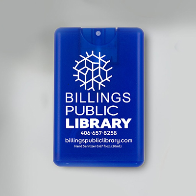 20 ml. Credit Card Shape Hand Sanitizer