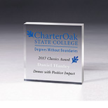 Square Acrylic Paperweight