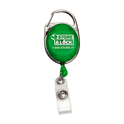 Carabiner Style Badge Reel