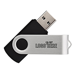 Matrix Swivel USB Drive  8GB