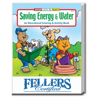 Saving Energy & Water Coloring Book