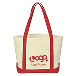 Heavy Cotton Canvas Boat Tote