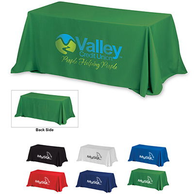 4-Sided Throw Style 6 ft Table Covers