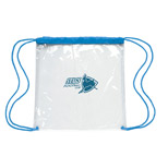 Clear Game Drawstring Backpack