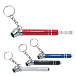 Mini Double Ring Tire Pressure Gauge