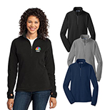 Port Authority® Ladies Microfleece 1/2-Zip Pullover