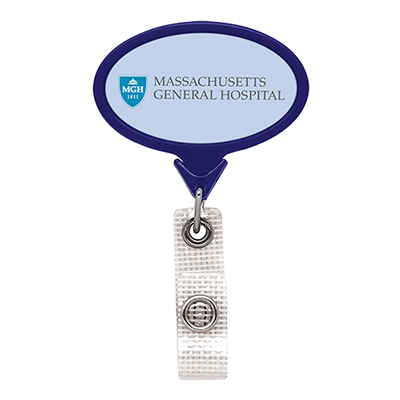 Anti-Microbial Oval Badge Reel