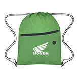 Non-Woven Sports Pack With Front Zipper