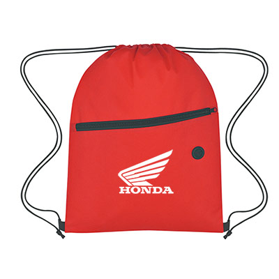 Non-Woven Sports Pack With Front Zipper