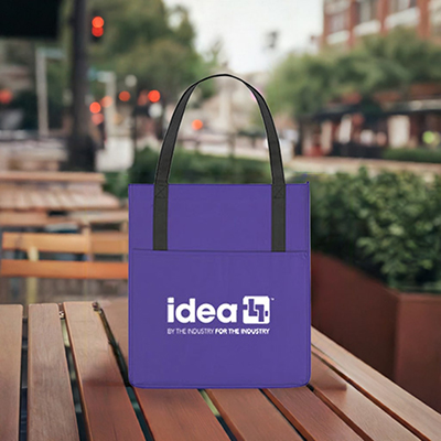 Non-Woven Shopper's Pocket Tote Bag