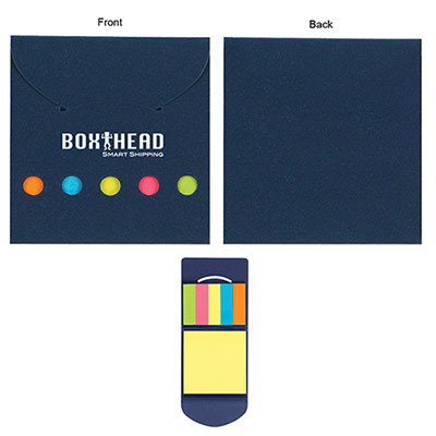 Sticky Notes And Flags In Pocket Case