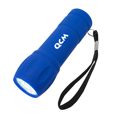 Rubberized Torch Light With Strap