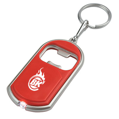 Bottle Opener Key Chain With LED Light