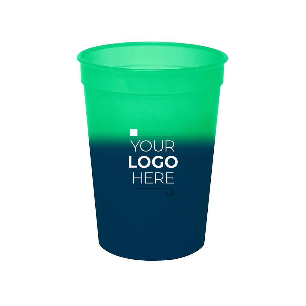 Custom Stadium Cups - 12 oz Mood Cups | Promo Direct
