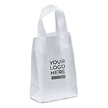 Pluto Frosted Shopper Plastic Bag