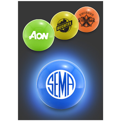 branded bouncy balls