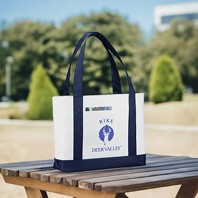 Large Canvas Boat Tote