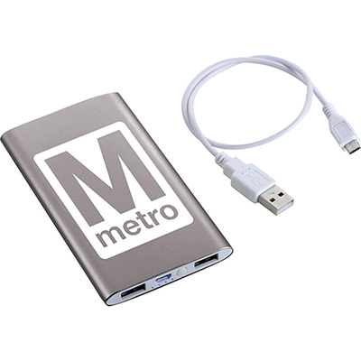 Sleek Aluminum Power Bank