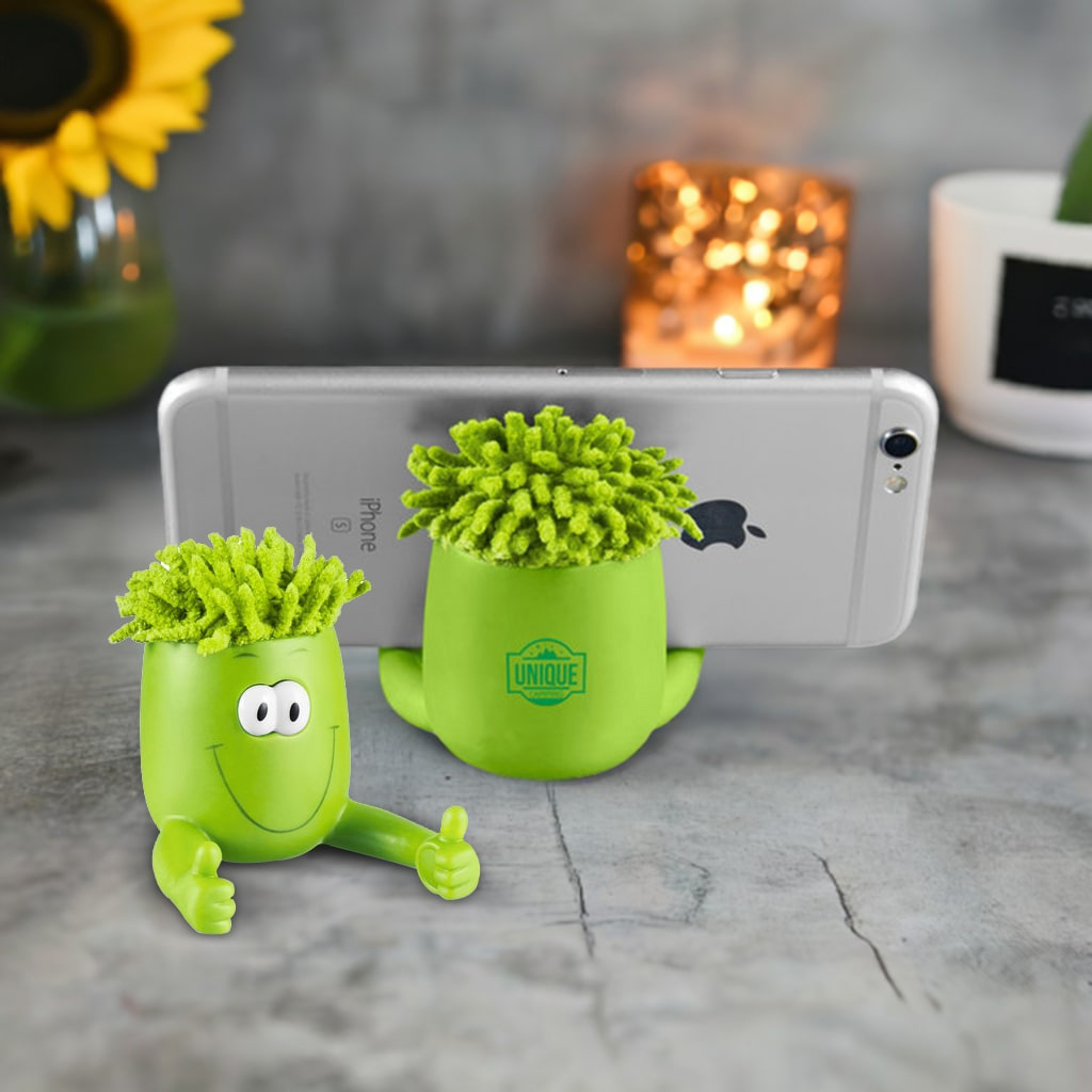 MopTopper™ Eye-Popping Phone Stand