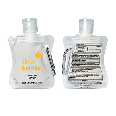 1 oz. Sunscreen in Collapsible Bottle – SPF 30
