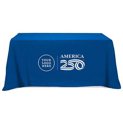 Flat 4-sided Table Cover (Fits 6' Table)