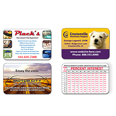 4-Color Wallet Card Calendar