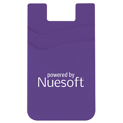 Dual Pocket Silicone Phone Wallet