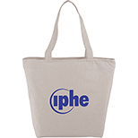 8 oz. Cotton Maine Zippered Tote