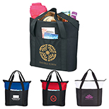 Heavy Duty Zippered Business Tote
