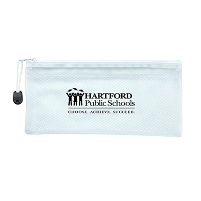 Personalized Frosted Pencil Pouches