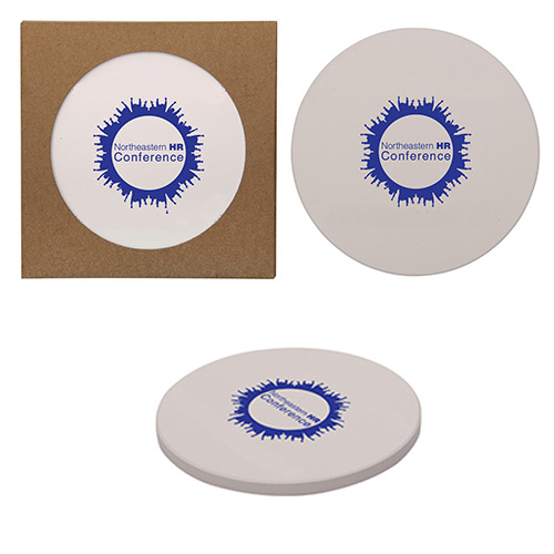 Single Round Absorbent Stone Coaster