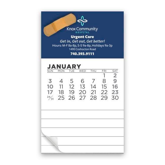 Add-A-Pad Magnetic 12 Month Calendar