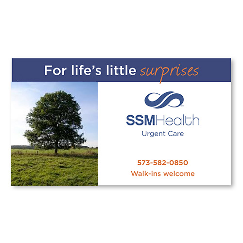 Jumbo Business Card Magnet