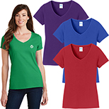 Port & Company® Ladies Fan Favorite™ V-Neck Tee