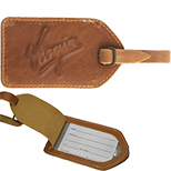 Barranca Canyon Leather Luggage Tag