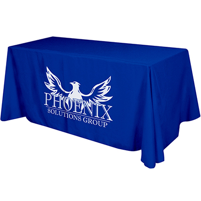 Flat 4-sided Table Cover - Fits 6 Foot Standard Table