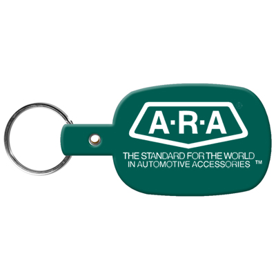 Flexible Key Tags (Round Rectangle)