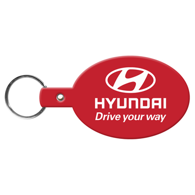 Flexible Key Tags (Oval)
