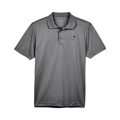 Harriton Men's Polyester Jersey Polo