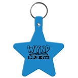 Flexible Key Tags (Star)