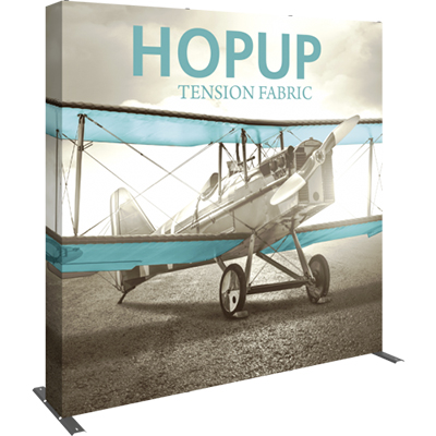 Hopup 7.5ft Straight Full Height Fabric Display