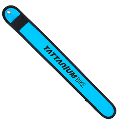 Lot De 12 Bracelets Réfléchissants Slap – Uxcell – Bleu Clair – 30x3 Cm – Sécurité Running