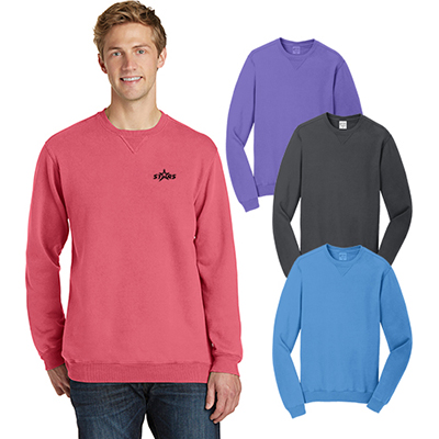 Port & Company® Pigment-Dyed Crewneck Sweatshirt