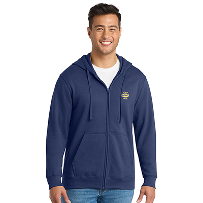 Port & Company® Fan Favorite™ Fleece Full-Zip Hooded Sweatshirt