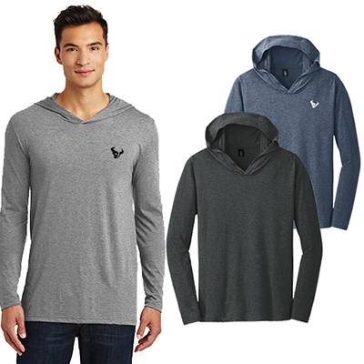 district perfect tri long sleeve hoodie