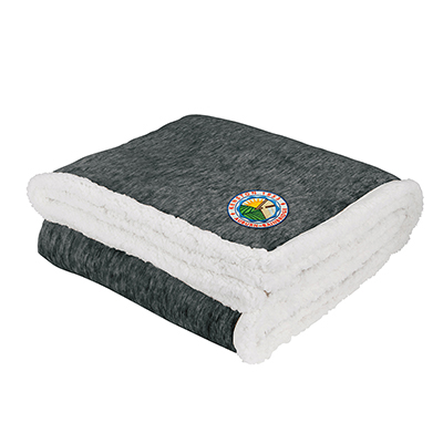 Two-Tone Sherpa Blanket